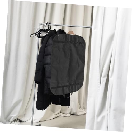 Professional Suit Dust Cover Garment Bag Cover for Travel Dress Bag Storage Breathable Wardrobe Organizer Pockets Eco-friendly Non Woven4