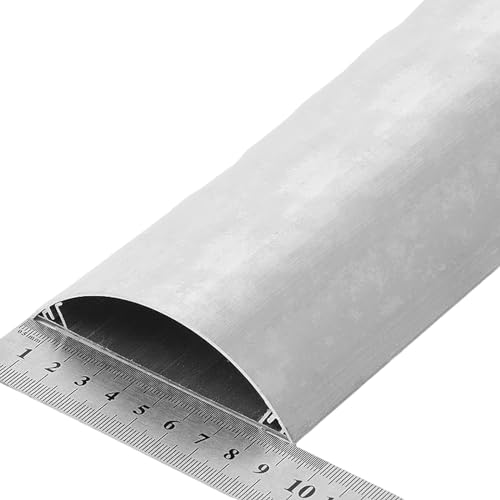 Protezione per cavi copertura per cavi semicircolare autoadesiva per la gestione dei cavi in casa e in ufficio alluminio