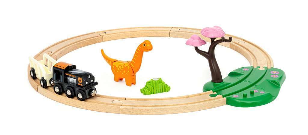 Brio World 36098 Dinosaur Circle Set Toy Train For Kids