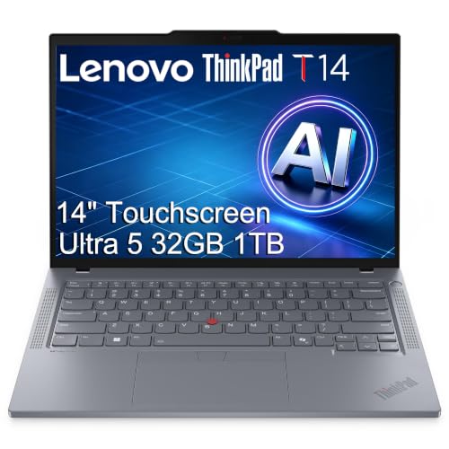 Image of Lenovo ThinkPad T14, 14 inch Touchscreen, Ultra 5 125U, 32GB DDR5, 1TB SSD
