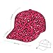 Fashionable Baseball Cap Dad Cap for Unisex/Men/Women/Youth - Pink Dots Wild Cheetah Leopard Print Lightweight Breathable Running Cap Headwear
