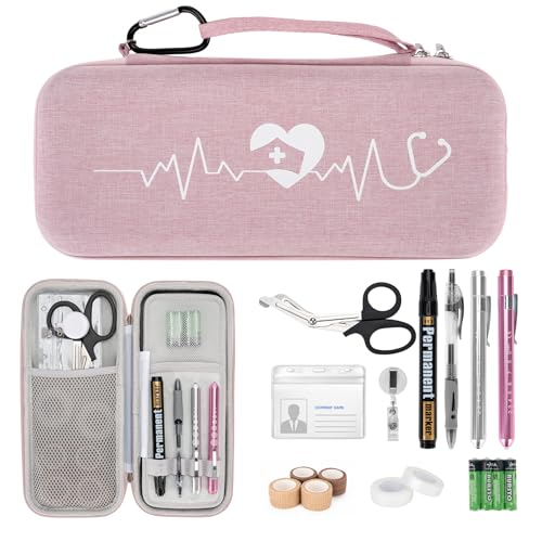 SMYV 17 pcs Stethoscope Case Kit, Nursing School Essentials...