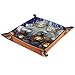 Produktbild Leder Valet Tray, Würfel Tray Folding Square Holder, Kommode Organizer Platte für Wechselgeld Münze Key Cat Tragen Einer Lampe