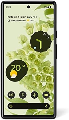 Google Pixel 6  Unlocked Android 5G Smartphone with 50 Megapixel Camera and Wide-Angle Lens  128 GB  Sorta Seafoam (Renewed)