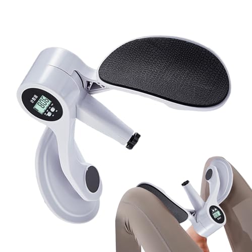 Niesel - Aparatos de ejercicio de piso pélvico | Ejercitador de muslos ajustable con contador digital, fortalecedores de caderas para mujeres: Rehabilitación del músculo Niesel - Aparatos de ejercicio de piso pélvico | Ejercitador de muslos ajustable con contador digital, fortalecedores de caderas para mujeres: Rehabilitación del músculo