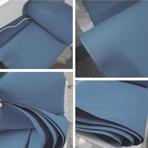 Tissu de rechange rétractable kaki 200x150cm en polyester imperméable pour balcon
