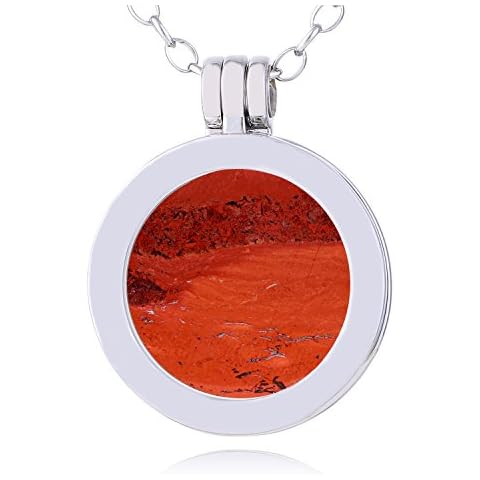 Collier Morella avec Pendentif Jaspe Rouge Cover