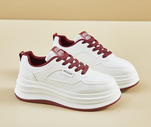 Women's Cute Breathable Platform Sneakers Y2K Comfort Lightweight Walking Shoes Casual Sport Work Campus2