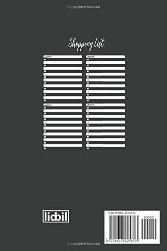 Buy now or cry later: Shopping Journal: Lined Shopping Notebook / Organizer Notebook, Grocery List Notebook (6"x9" - Image 2