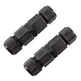 Waterproof Junction Box, IP68 Electrical Cable Connector Outdoor External Junction Box Quick Install