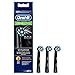 Oral-B Testine di Ricambio per Spazzolino Elettrico Oral-B CrossAction Black - 3 Pezzi, Versione Vecchia