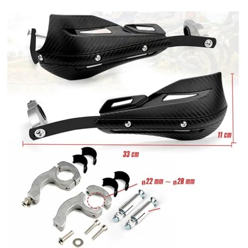 Protection guidon moto Yamaha XT660Z Ténéré protège-mains 660Z