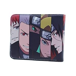 Generies Naruto Akatsuki portemonnee (B)