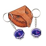 PORTHO Your Tommy & Your Tubbo Compass Keychain Set with 1 Leather case - MCYT, Dream SMP,...