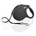 Flexi Classic Tape Leash, Medium/Large, 16 ft, Black