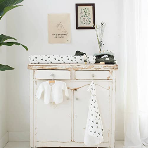 Noppies Baby Unisex Baby U cardigan strik Naga Strickjacke, White - C001, 68 EU