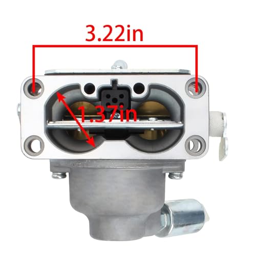 Image of 593392 Carburetor For Briggs & Stratton 44R877 21HP 22HP 23HP 24HP 25HP 26HP 27HP V-Twin Intek Engines With Fuel Pump