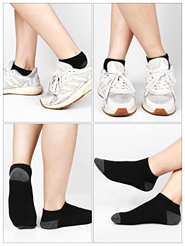 Hicarer 150 Pairs Men's Cushion Ankle Socks Breathable Casual Comfort Men Low Cut Sock for Sports Outdoor Running4