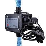 MARSTEK IP65 Automatic Water Pump Controller，Water Pump Pressure Switch Water Flow Sensor Switch Electronic Pump Pressure Regulator for Self-priming Pump，110V-120V~50/60Hz