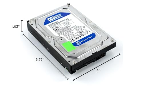 Image of WD Blue 320GB Desktop Hard Disk Drive - 7200 RPM SATA 6 Gb /s 16MB Cache 3.5 Inch - WD3200AAKX