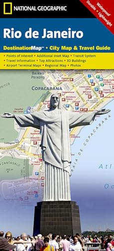 Rio de Janeiro Map (National Geographic Destination City Map)