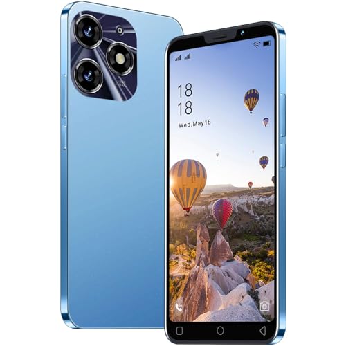 KostSell 3G Mobile Phone, 5.0'' Screen, Android 9.0 OS,16GB ROM (SD to 128GB), Dual SIM Dual Cameras,Face ID Unlocked Cell Phones (Blue)