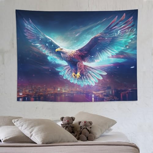 Tapisserie aigle tenture murale affiche décoration artistique maison salon 150x200cm