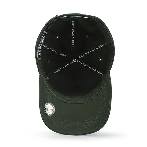 VINTAGE HAVANA Rise 17 Trucker Hats Women & Men Green/Off White | Western Retro Adjustable Snapback Hat | Preppy Cute Trendy Fashion Baseball Cap