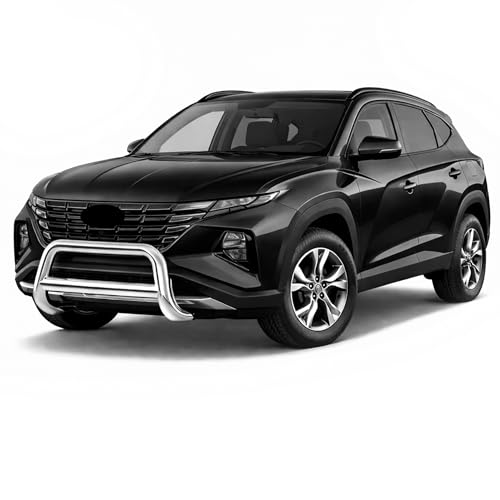 Image of Black Horse A Bar No Skid Plate Stainless Steel Compatible with 2019-2021 Hyundai Tucson-CBS-HYB6402