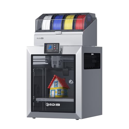 QIDI Q2 Combo 3D Printer, Enclosed FDM with 65℃ Heated ...