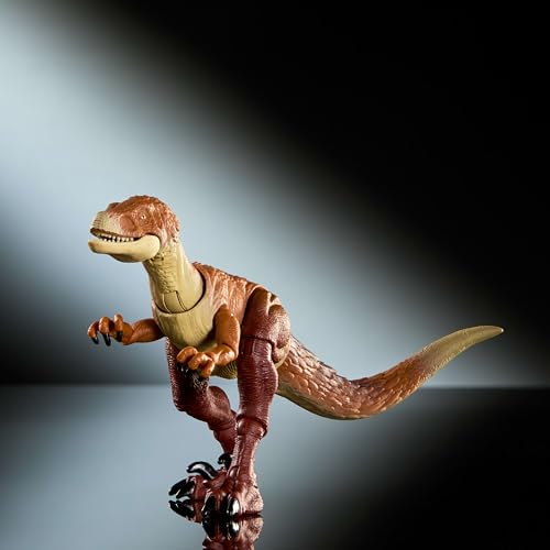 Image of Mattel Jurassic World Hammond Collection Dinosaur Action Figure Ornitholestes, Premium Design with Realistic Eyes, 18 Articulated Joints & Extra Hands
