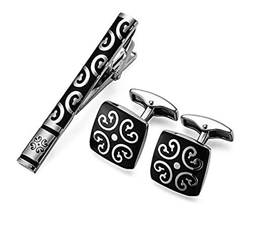 Yellow Chimes Class Defining Collection Tie Pin and Cuff Links Set by Yellow Chimes Copper Cufflink for Men