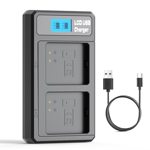 BOANV LCD Battery Charger Station for Arlo Pro Arlo Pro 2 & Arlo Go Batteries Official Battery Replacement Arlo Battery Charger with USB Cable-2 Slot (No Battery)