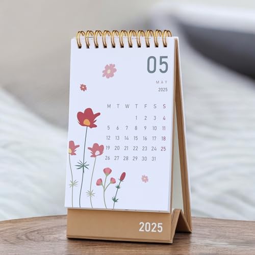 2025 Desk Calendar - Standing Flip 2025 Desktop Calendar with Thick Paper Size : 6 x 4 inch for Office,School,Family (multicolor) 8 41gmwXGnyUL