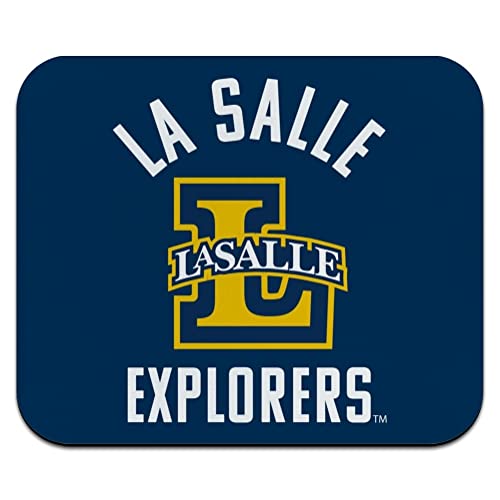La Salle University Explorers Logo Low Profile Thin Mouse Pad Mousepad