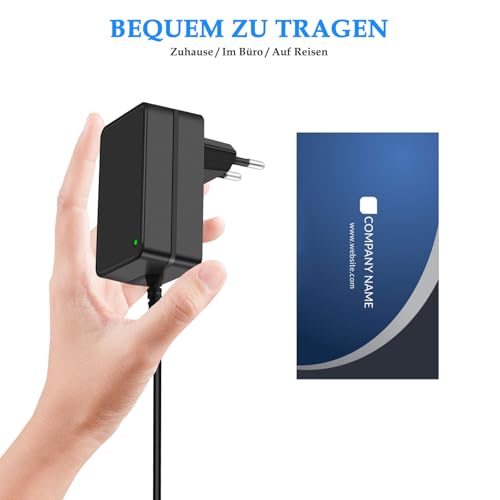 Ladegerät für Steinbach Poolrunner Battery Basic 2.0 Poolroboter 12,6V Netzteil Ladegerät Konstantstrom Konstantspannung mit Drehlicht Ladenetzteil