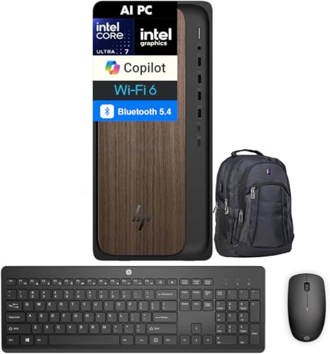 Image of HP OmniDesk M03 Business AI PC Desktop (Intel Ultra 7-265 (>i9-14900)