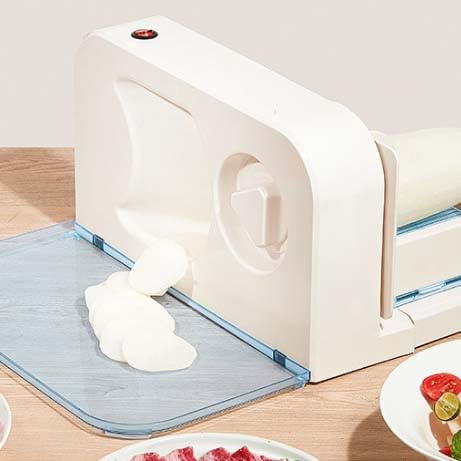 Cortadora eléctrica plegable para carne con grosor ajustable miniatura 5