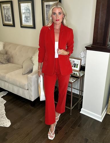 image for luvamia Women's Two Piece Sets Pants Suits Dressy Business Casual Outf