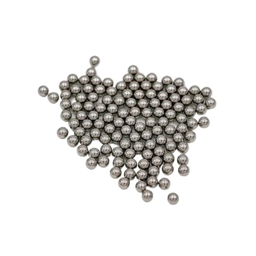 GUSIMAXS(ȓX) 0.4mm-5mm AISI 304XeX|O[h25-100x\bhxAO{[(500pcs,0.9mm G25)