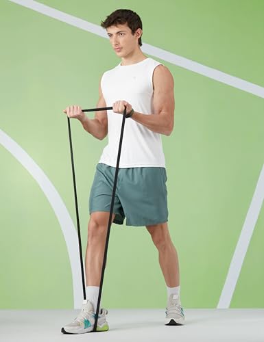 Image of Amazon Brand - Symbol Men's Polyester Color Block Active Regular Fit Sports | Round Neck | Sleeveless T-Shirt