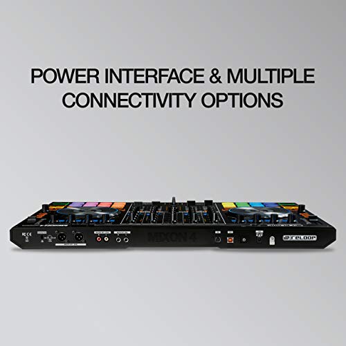 Reloop Mixon 4 Controller DJ USB a 4 canali con 16 RGB