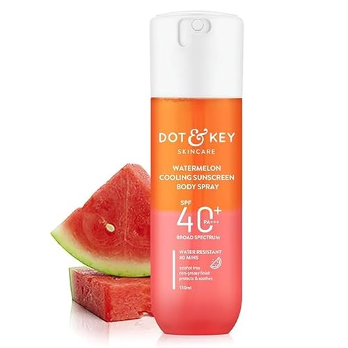 Watermelon Cooling Sunscreen Body Spray Spf 40 Pa+++ For All Skin Types - 110Ml|For Women & Men