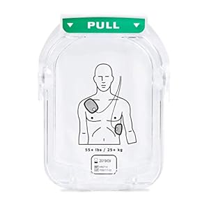 Philips HeartStart AED Defibrillator Adult Smart Pads Cartridge, Model:M5071A