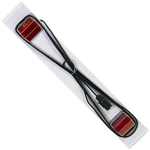 3FT LED Trailer Board Lighting Rear Tail Lamps Indicator 12V 5M 7 Core Cable UK