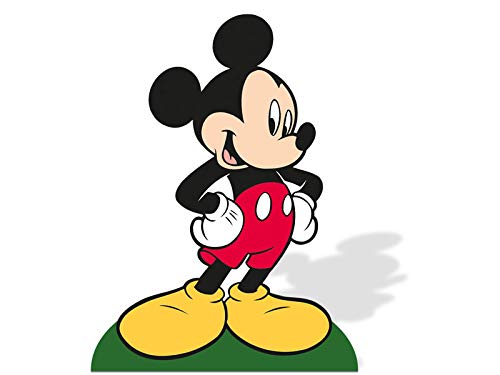 Sagoma in Cartone Topolino e Minni | Altezza 1,00 m | con Piede...