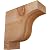 Ekena Millwork COR04X10X10NEW00RWR Corbel, 10"D x 10"H, 4"W Douglas Fir (Rough Sawn)