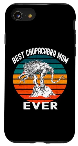 Best Chupacabra Mom Ever�A�Ԃ��ڂ̉�̂��郁�L�V�J���N���v�e�B�b�h �X�}�z�P�[�X iPhone SE (2020) / 7 / 8 �p