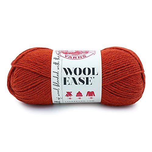 Image of Lion Brand Yarn Wool-Ease Yarn, Worsted-Weight Yarn for Knitting and Crocheting, 1 Pack, Koi