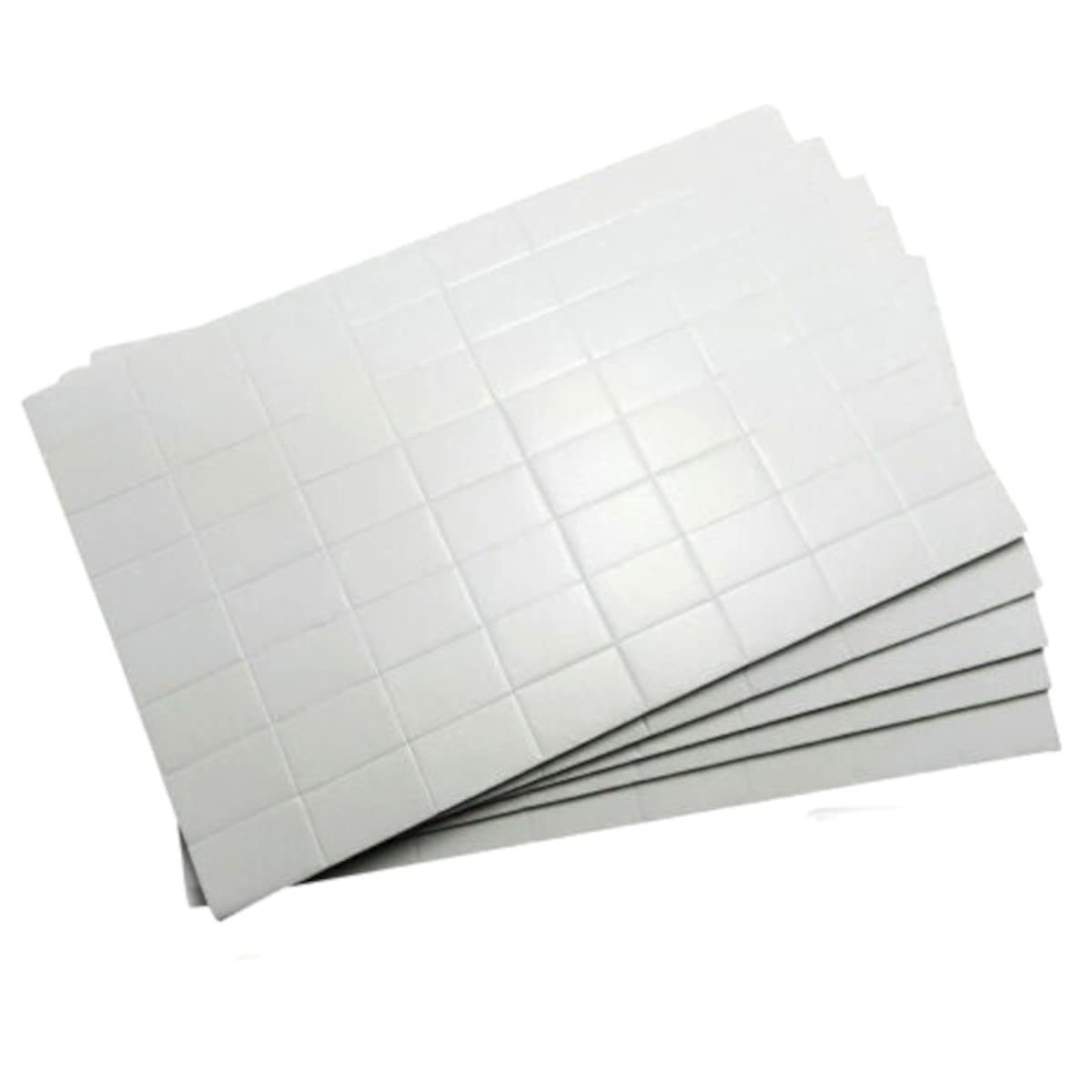 320 x Double Sided Sticky Pads 20mm x 12mm Mounting Adhesive Work Office Home Art Craft Foam Tabs